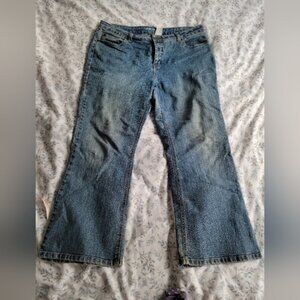 Equipment Blue Jeans Flared size 14